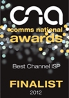 Comms National Awards Best Channel ISP