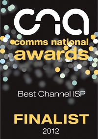 Comms National Awards Best Channel ISP 2012