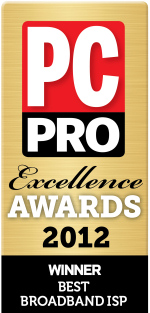 PC Pro Best ISP 2012