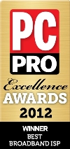 PC Pro Best ISP 2012