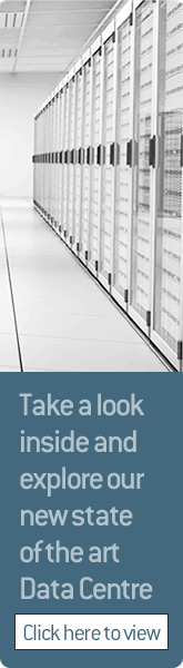 Take a look inside and explore our new state of the art Data Centre. Click here to view.