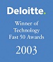 2003 Deloitte Northern Technology Fast 50 Award