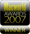 Macworld Awards 2007 - winnners logo