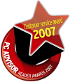 PC Advisor - Customer Service Award