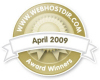 UNIX Web Hosting Award Winner