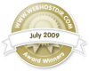 UNIX Web Hosting Award Winner