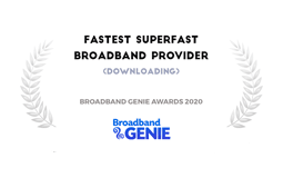 Broadband Genie Superfast 2020