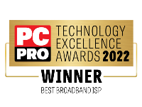 PC Pro best broadband ISP 2021