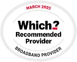 Which Broadband Provider March 2025