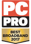 PC Pro Best Broadband 2017