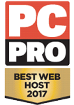 PC Pro Best Web Host 2017