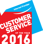 Customer Service of the Year 2016 - Internet Provider