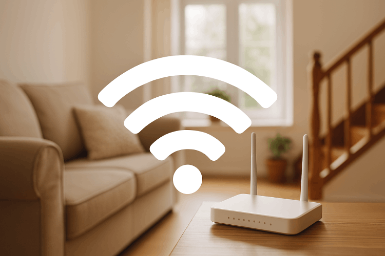 Boost WiFi upstairs