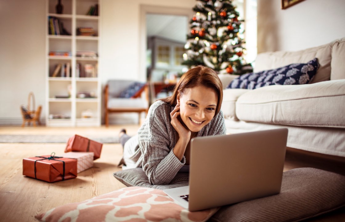 Christmas laptop