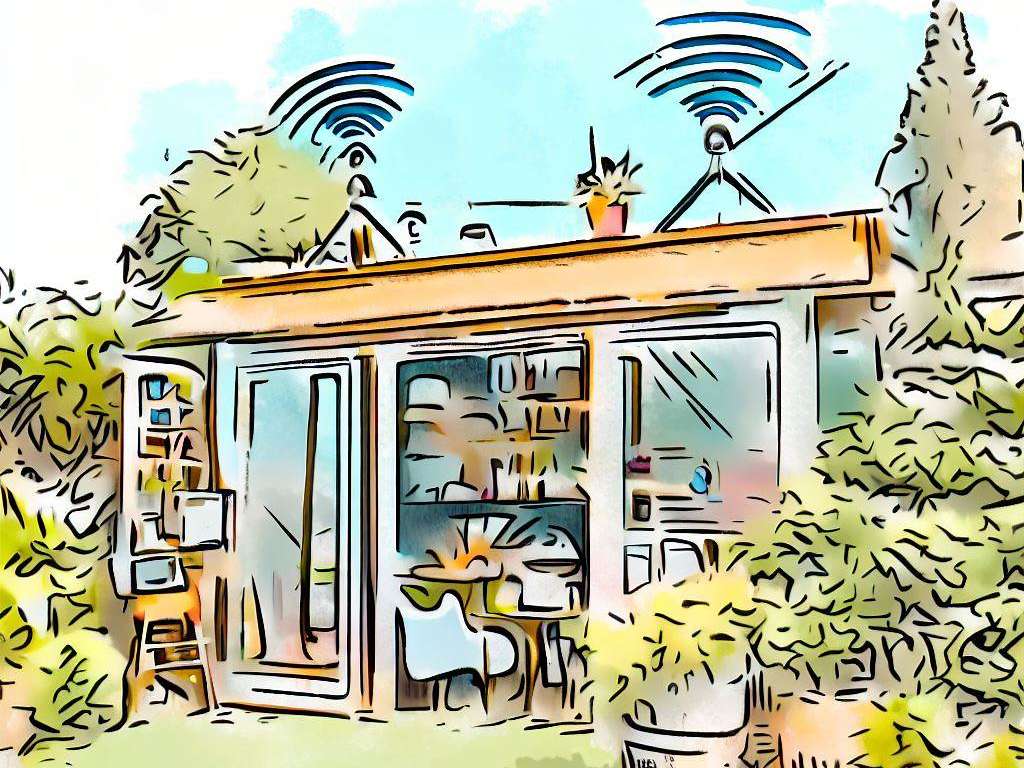 Extend your Zen WiFi to your garden office