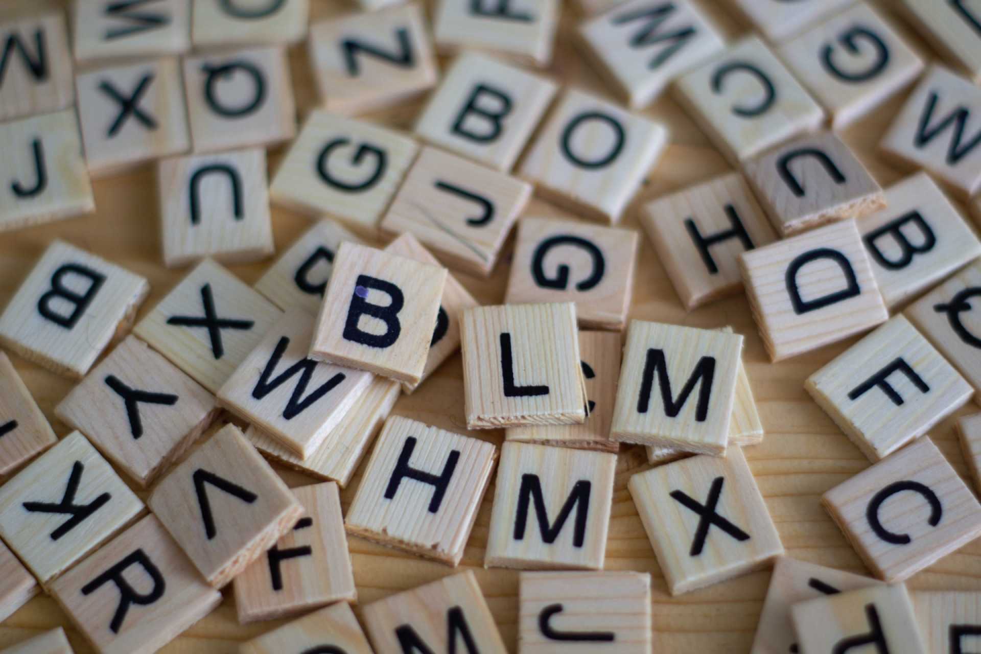 Jumbled letters