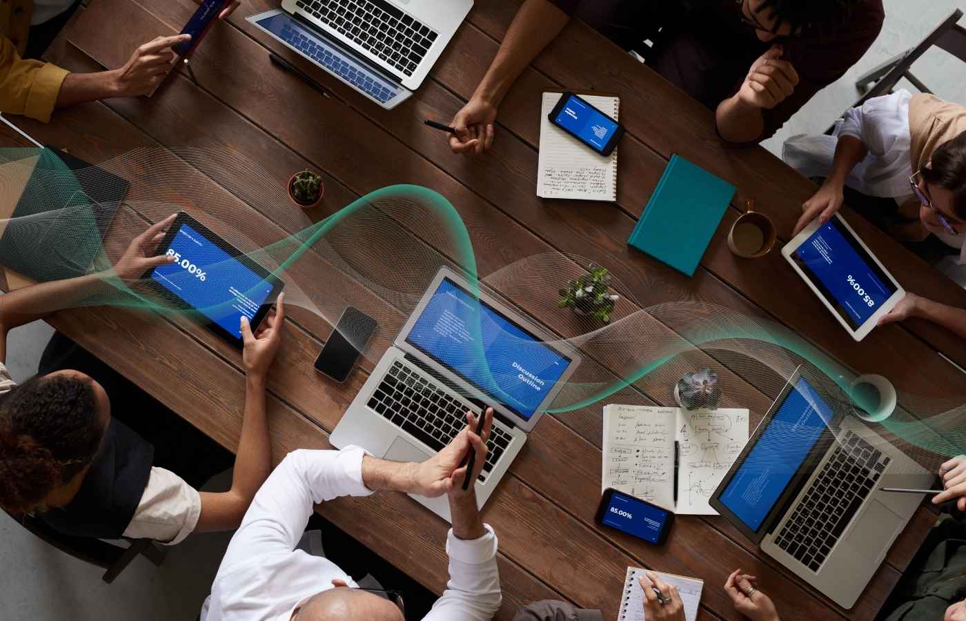 Shared business broadband