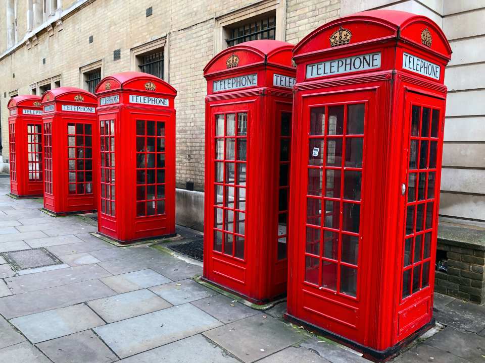 Telephone boxes