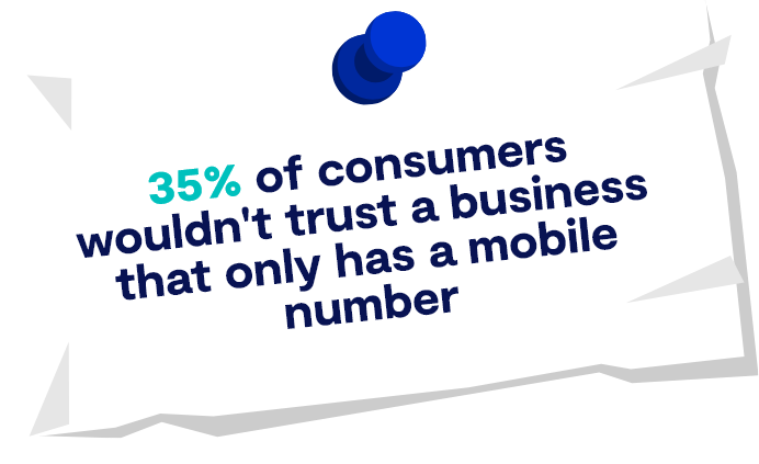 35 percent wouldn't trust