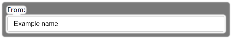 Autoresponder From Name.
