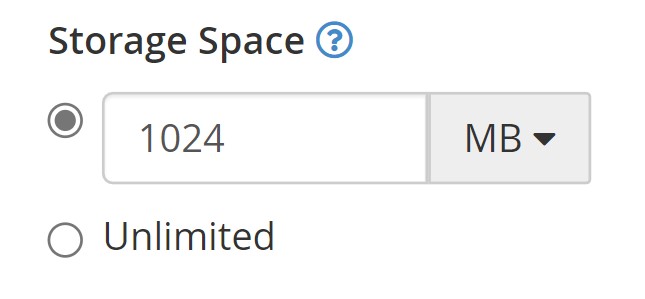 free text box to enter numerical value against a drop down of byte values