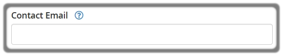 Contact Email address for New User for cPanel Team