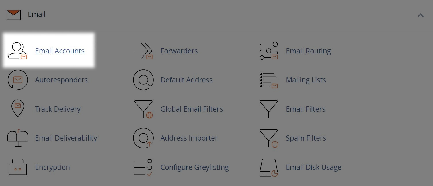 Finding cPanel Email Settings Help & Support Zen