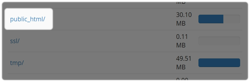 Disk Usage with the Expandable option highlighted