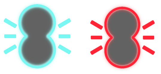 Flashing Blue or a Flashing Red light on the MiFi device