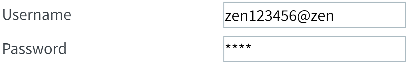 FRITZ!Box enter username and password | Zen internet