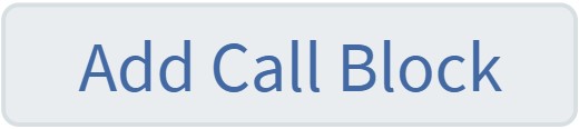 Button to add a new call block in the FRITZ!Box Interface
