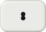 Top view of the MiFi hotspot showing the light indicator