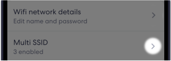 Multi SSID in the mobile eero app