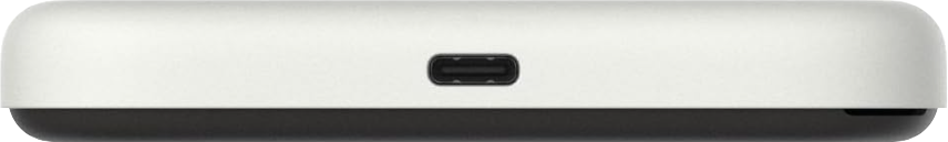 The power socket on the MiFi Hotspot