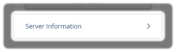Server Information from within the cPanel