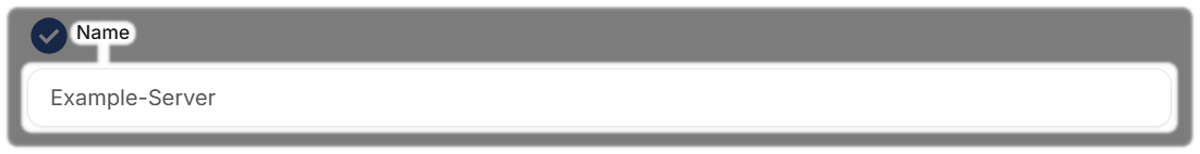 Give your Server Name in CloudFlex