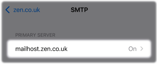 SMTP mailhost.zen.co.uk primary server