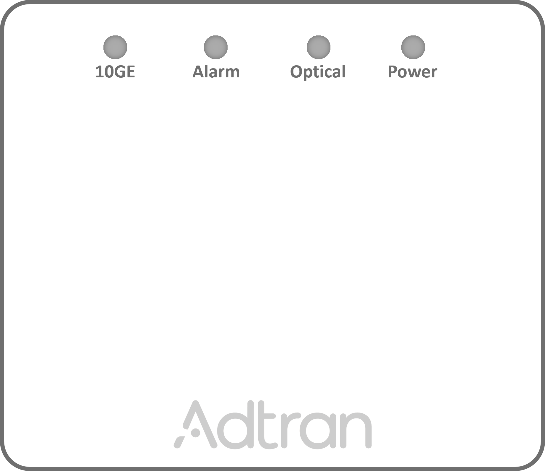 Artistic representation of the ADTRAN SDX 631 ONT