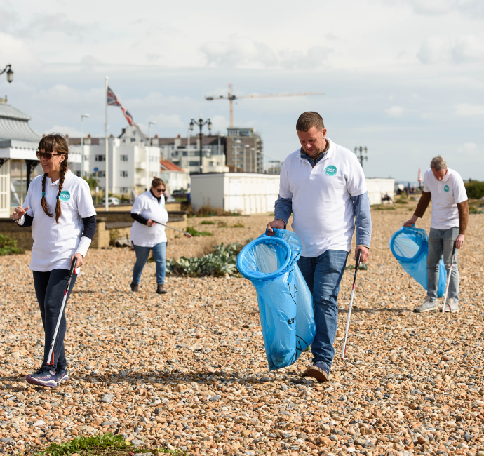 Beach clean up