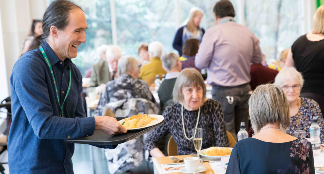 Richard Tang Serves Christmas Meal to HMRC