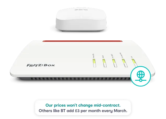 eero, FRITZ!Box & Contract Price Promise