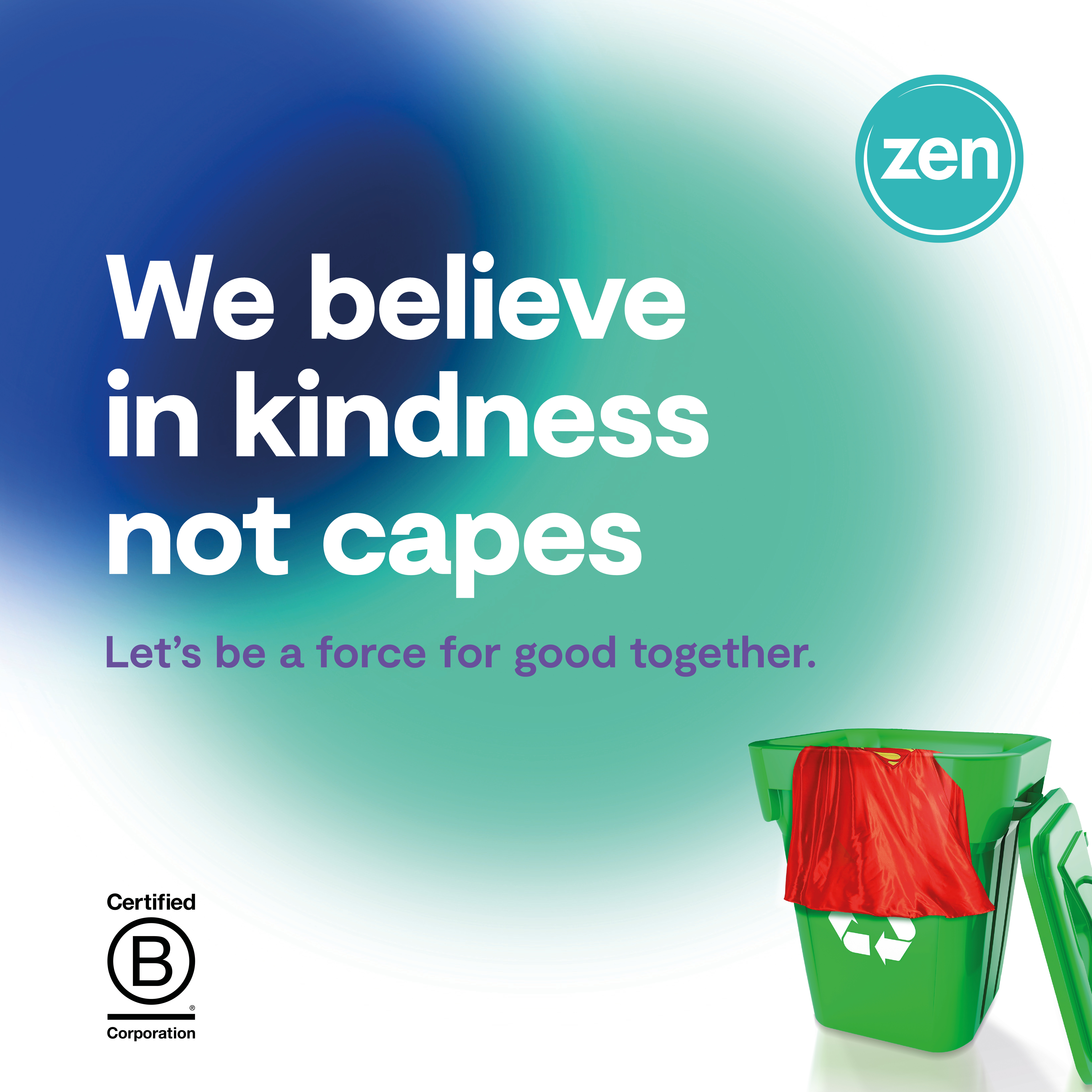 FFG - Kindness not capes - square