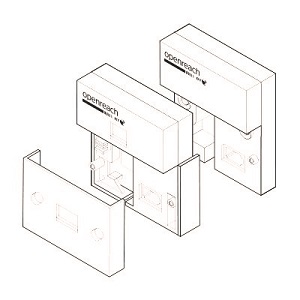 BT Two Port Socket